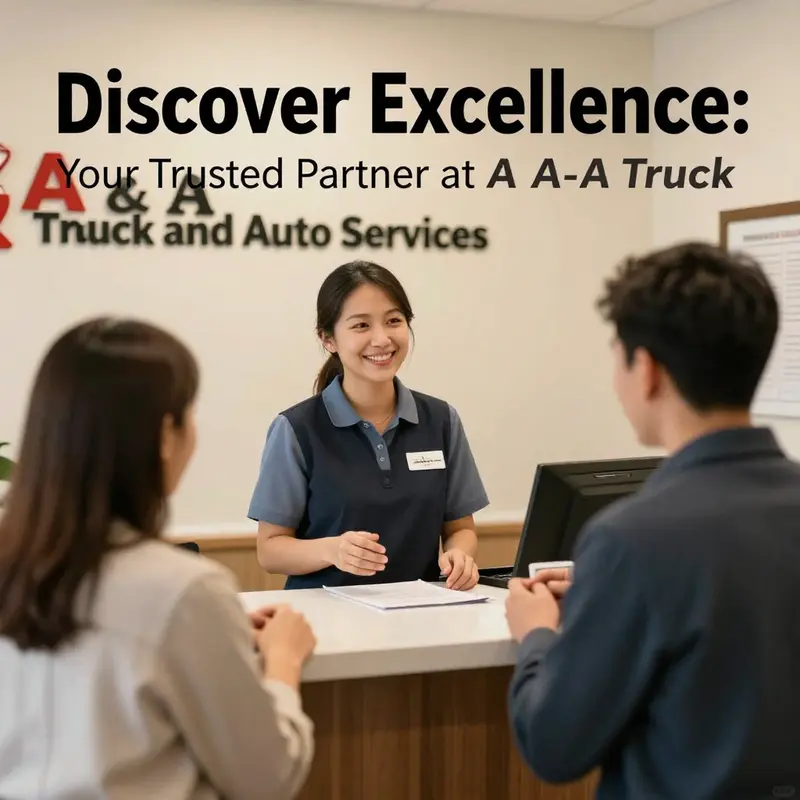 Mechanics in action at A & A Truck and Auto Services, providing expert repairs and maintenance.