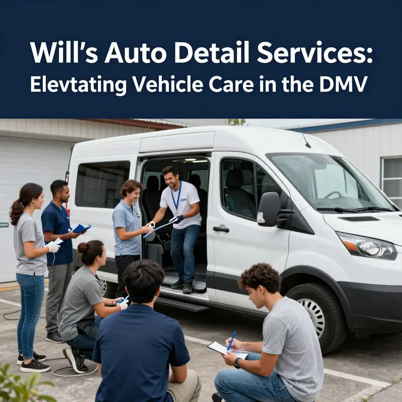 Professional auto detailing services enhance vehicle aesthetics and value.