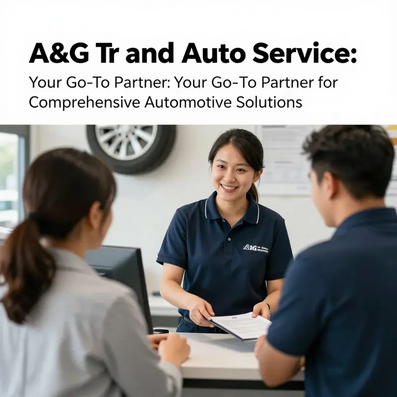 A&G Tire and Auto Service offers a wide range of automotive services, showcasing their commitment to vehicle care.