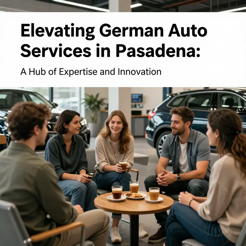 Expert technicians at work, specializing in German automotive repairs.