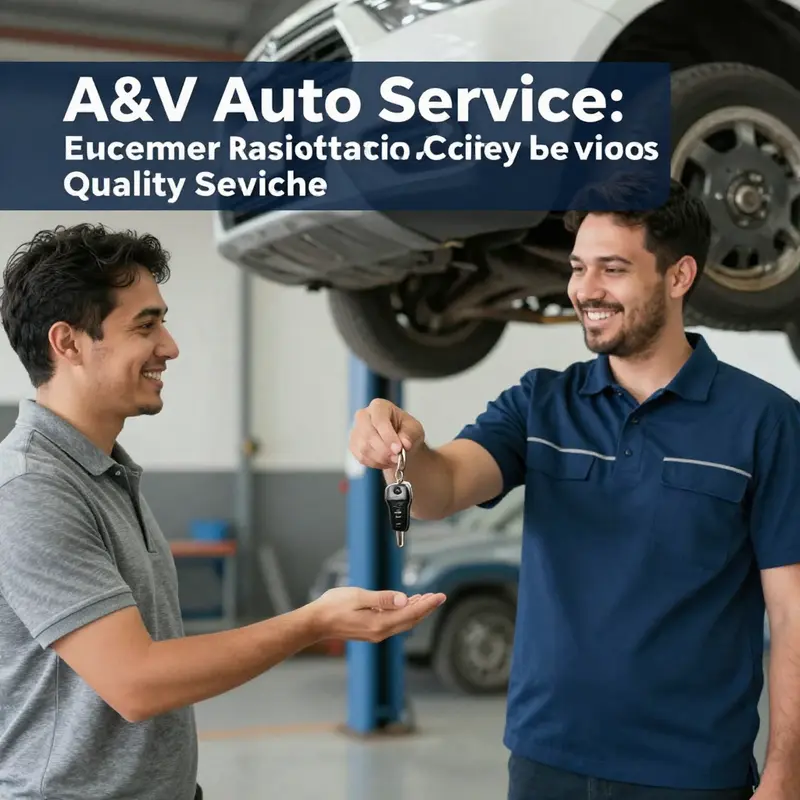 A glimpse into the diverse services provided by A&V Auto Service.