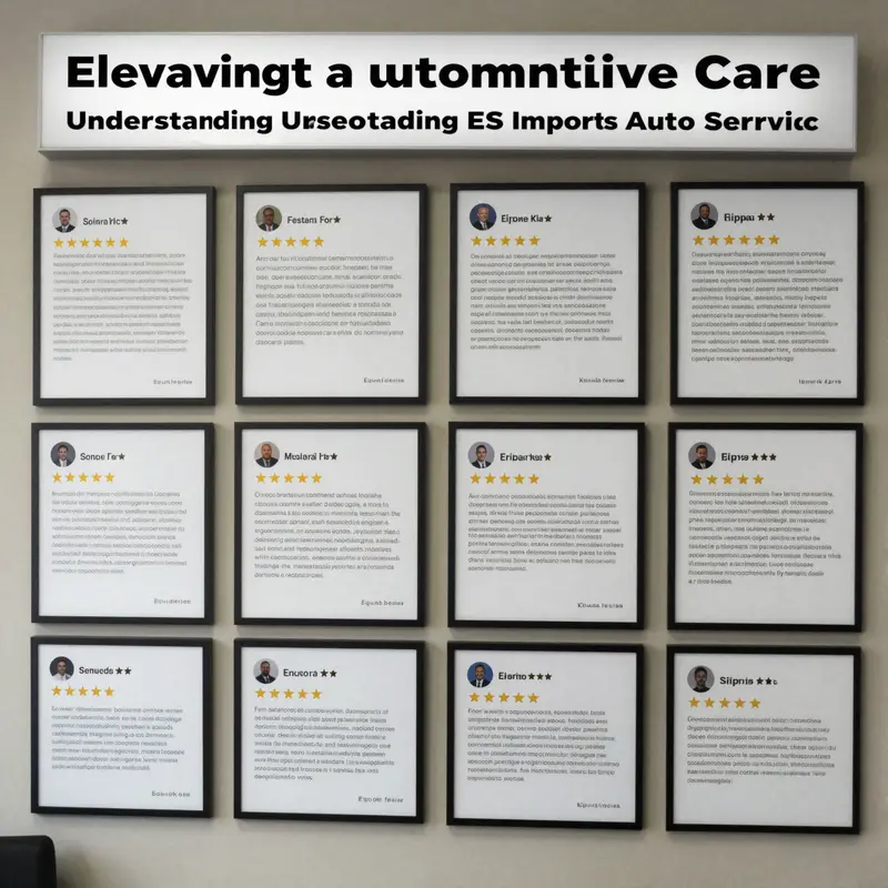 The welcoming entrance of ES Imports Auto Service, showcasing expert automotive care.