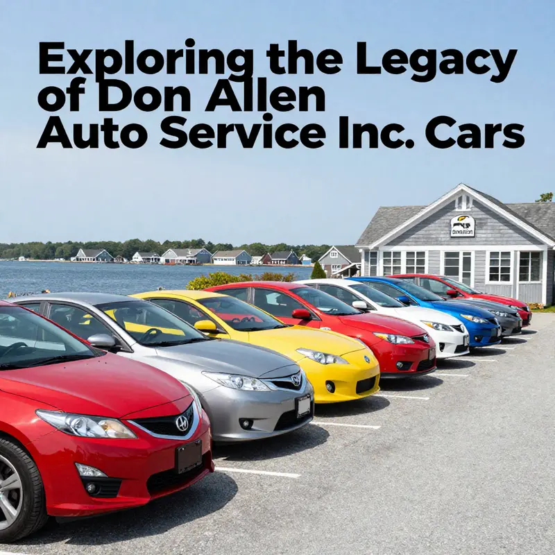 A selection of both new and used cars offered by Don Allen Auto Service Inc. in Nantucket.