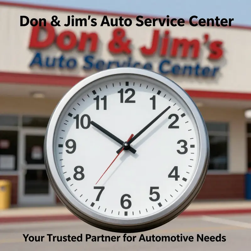 The welcoming exterior of Don & Jim’s Auto Service Center located in Buffalo, NY.