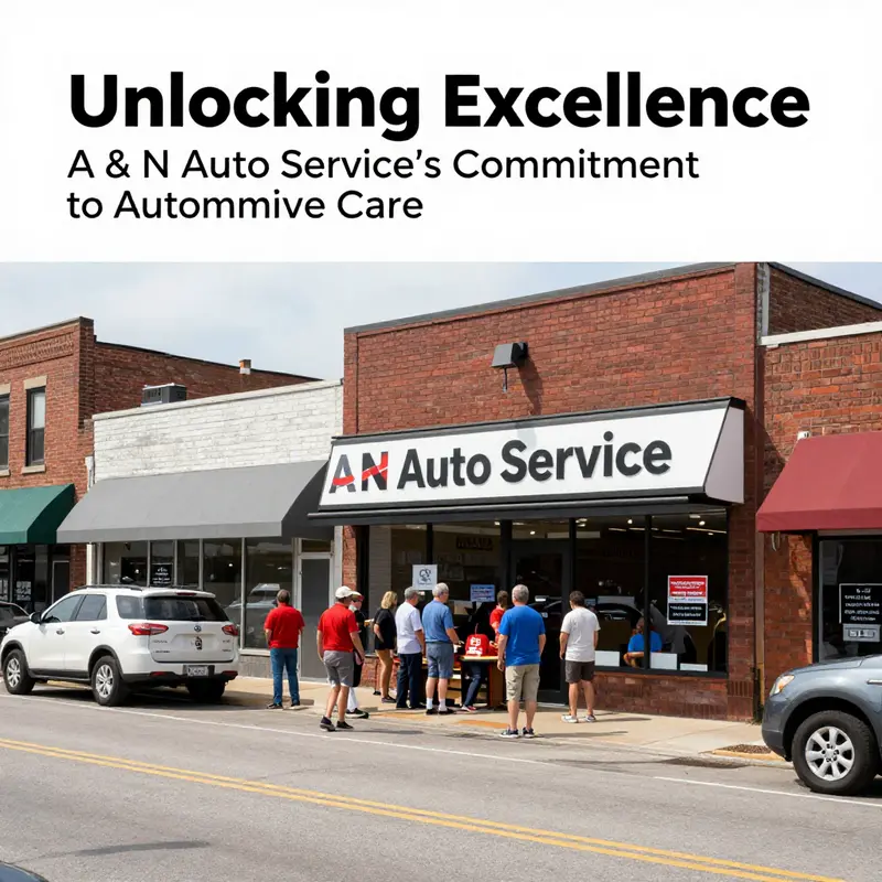 A showcase of the diverse automotive services available at A & N Auto Service.