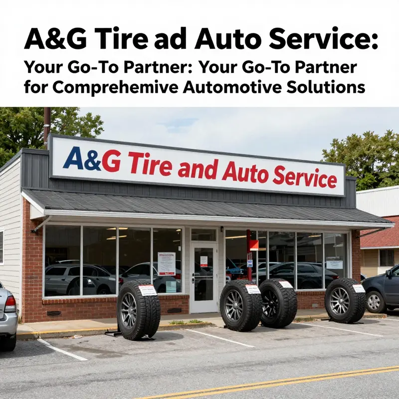 A&G Tire and Auto Service offers a wide range of automotive services, showcasing their commitment to vehicle care.