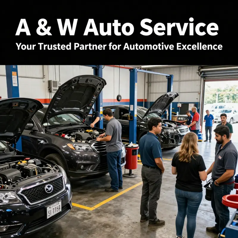 Diverse locations of A & W Auto Service offering a wide range of automotive services.