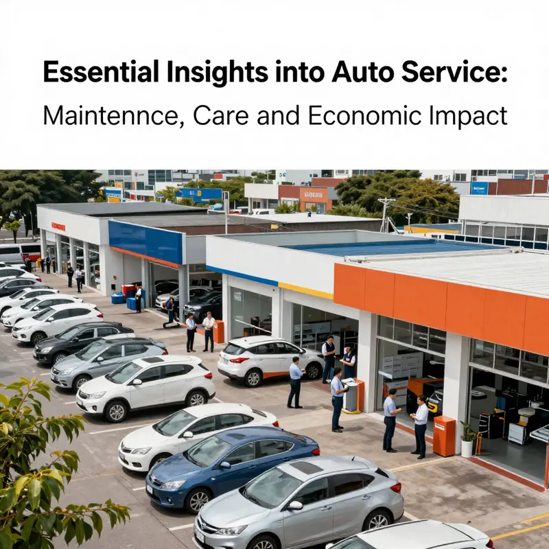 A glimpse into an auto repair shop, illustrating key maintenance and repair services provided to ensure vehicle safety and performance.