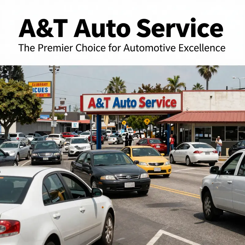 A comprehensive view of the operations at A&T Auto Service, highlighting its commitment to effective and reliable automotive services.