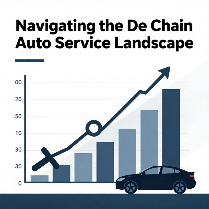A modern auto service center illustrating the dynamic nature of de chain auto service.