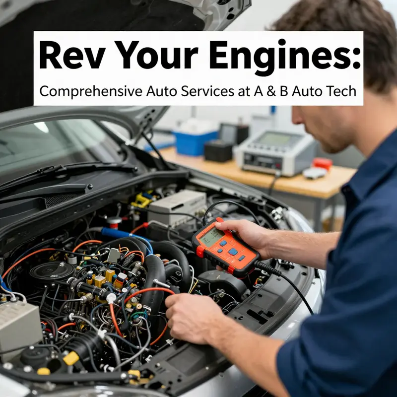 Technicians perform crucial engine and transmission services to enhance vehicle performance.