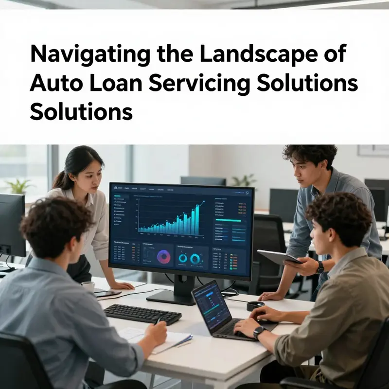 Professionals evaluating technology needs for auto loan servicing.