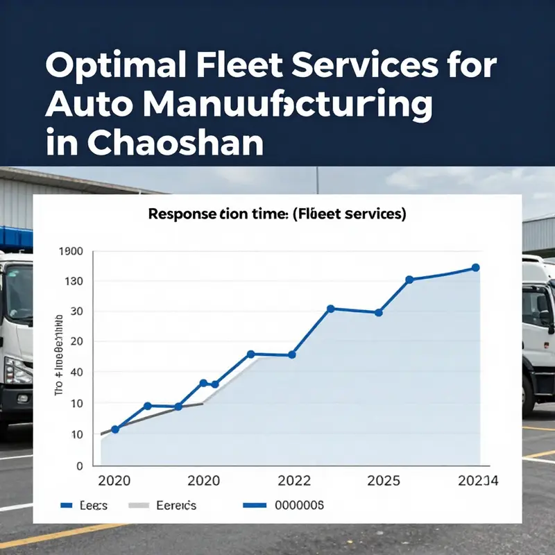 An illustration of effective fleet services at an auto manufacturing site in Chaoshan.