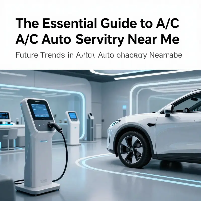 A busy local garage providing essential A/C auto service options for vehicles.