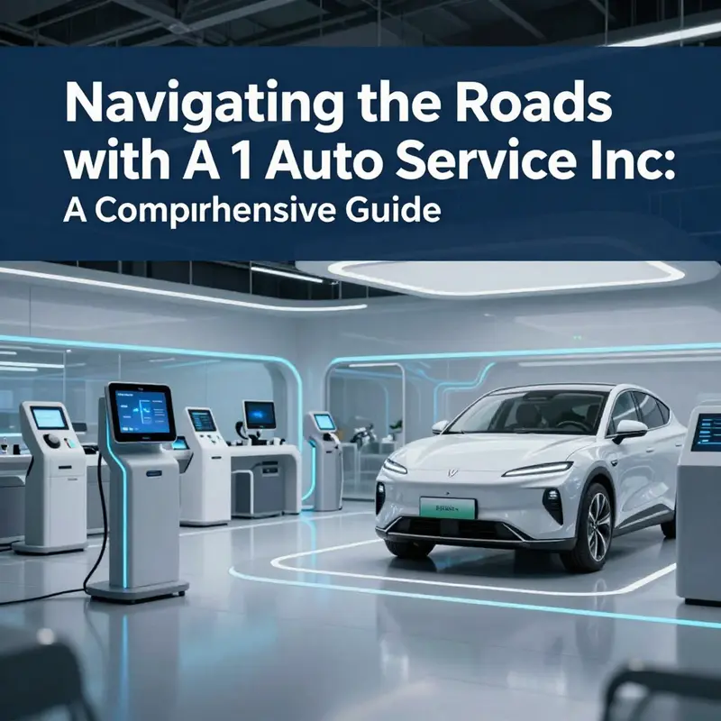 An active scene at an automotive service shop that resembles A 1 Auto Service Inc.