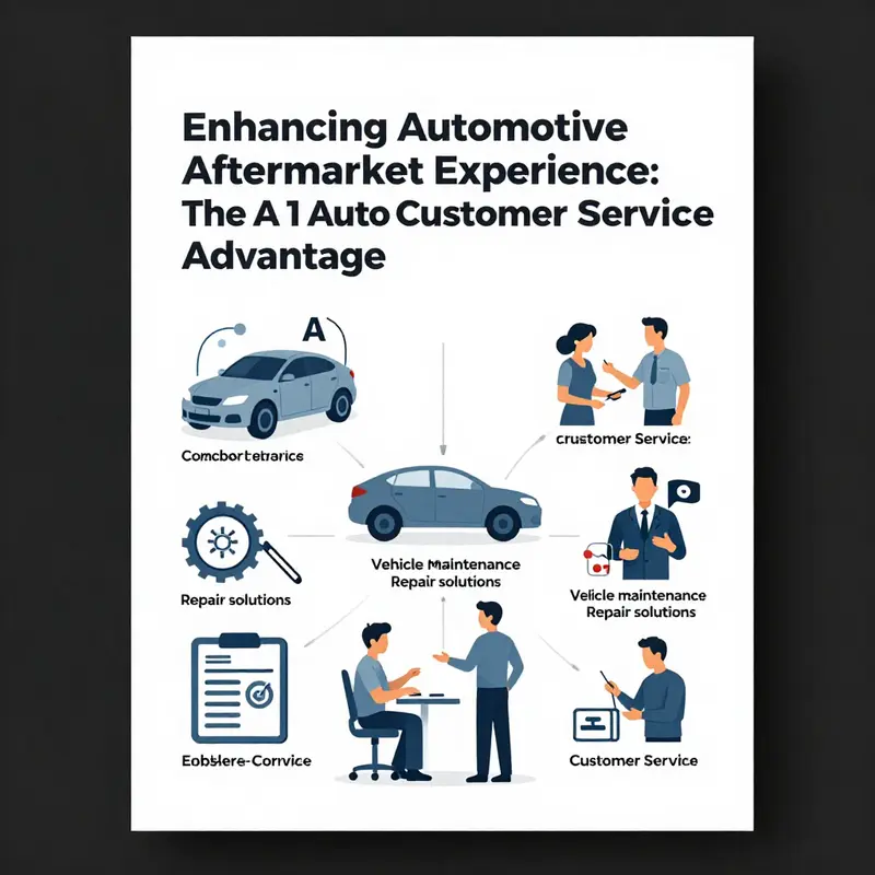 An active auto service center highlighting efficient customer interactions.