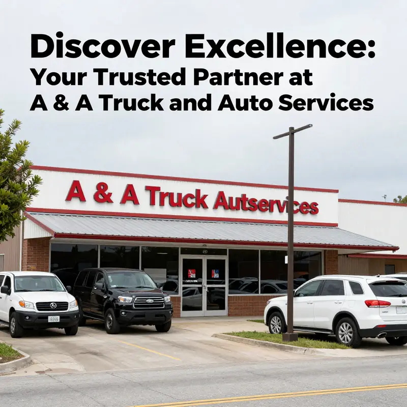 Mechanics in action at A & A Truck and Auto Services, providing expert repairs and maintenance.