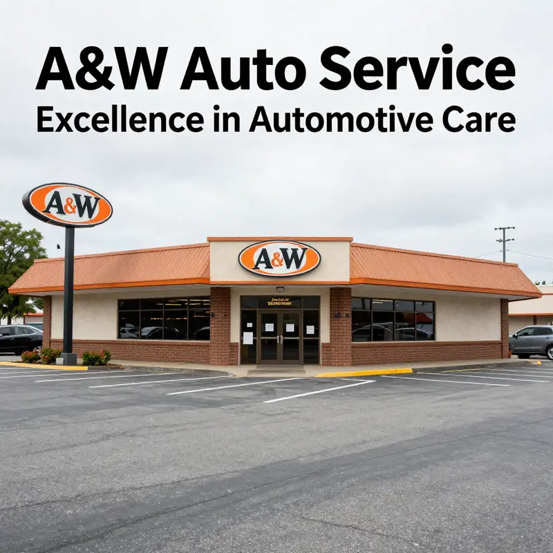 A&W Auto Service: Experts working on various automotive services.