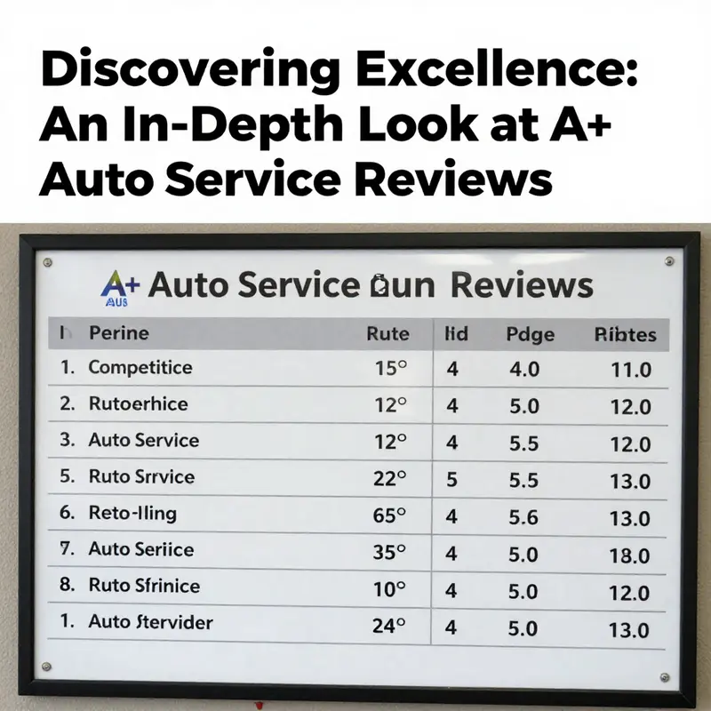 Customers experiencing exceptional service at A+ Auto Service.