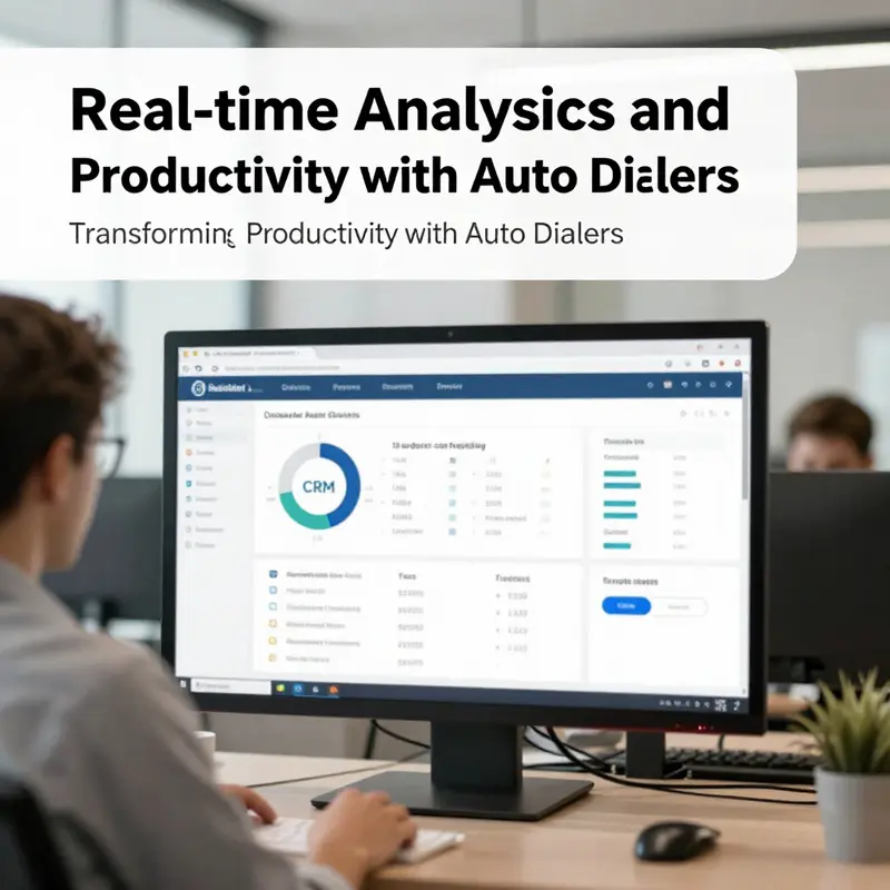 Comparison of traditional vs. automated dialing showcasing enhanced productivity.