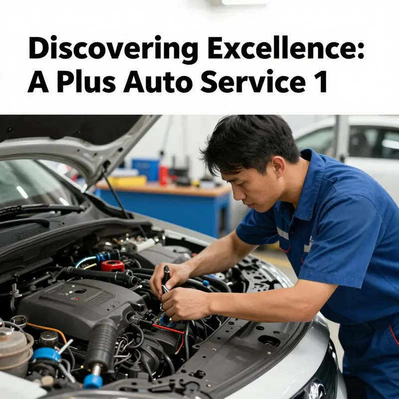 Customers engaged in discussions about their positive service experiences at A Plus Auto Service 1.