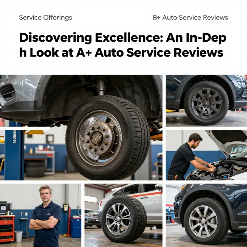 Customers experiencing exceptional service at A+ Auto Service.