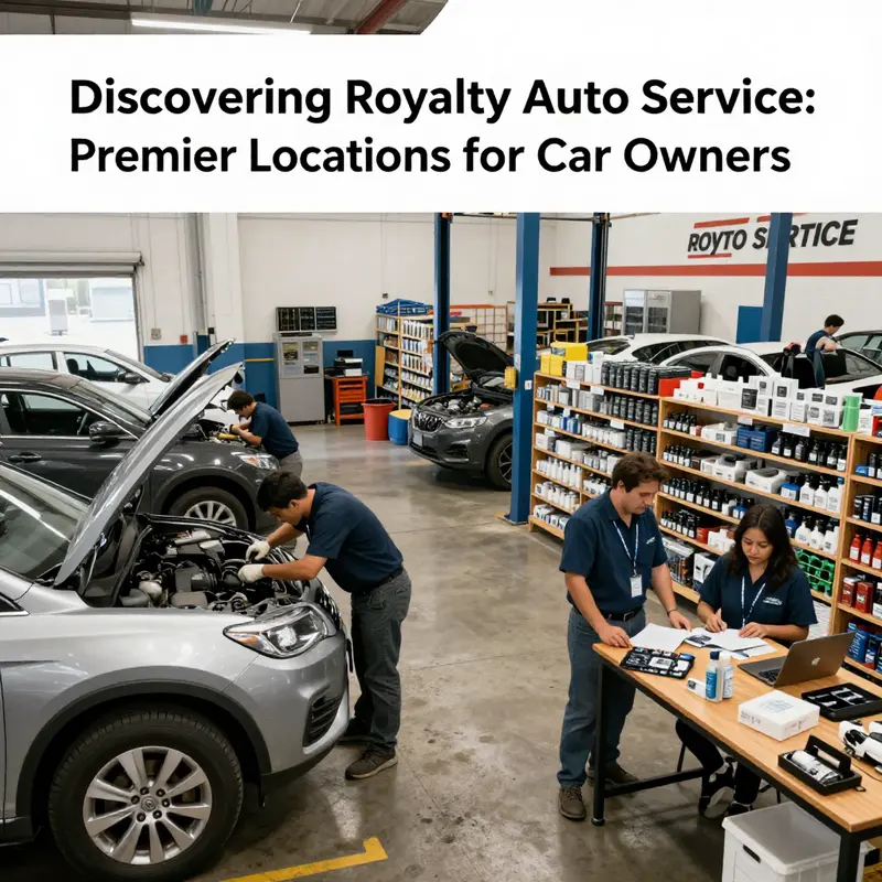 The Royalty Auto Service facility in Las Vegas, a hub for comprehensive automotive care.