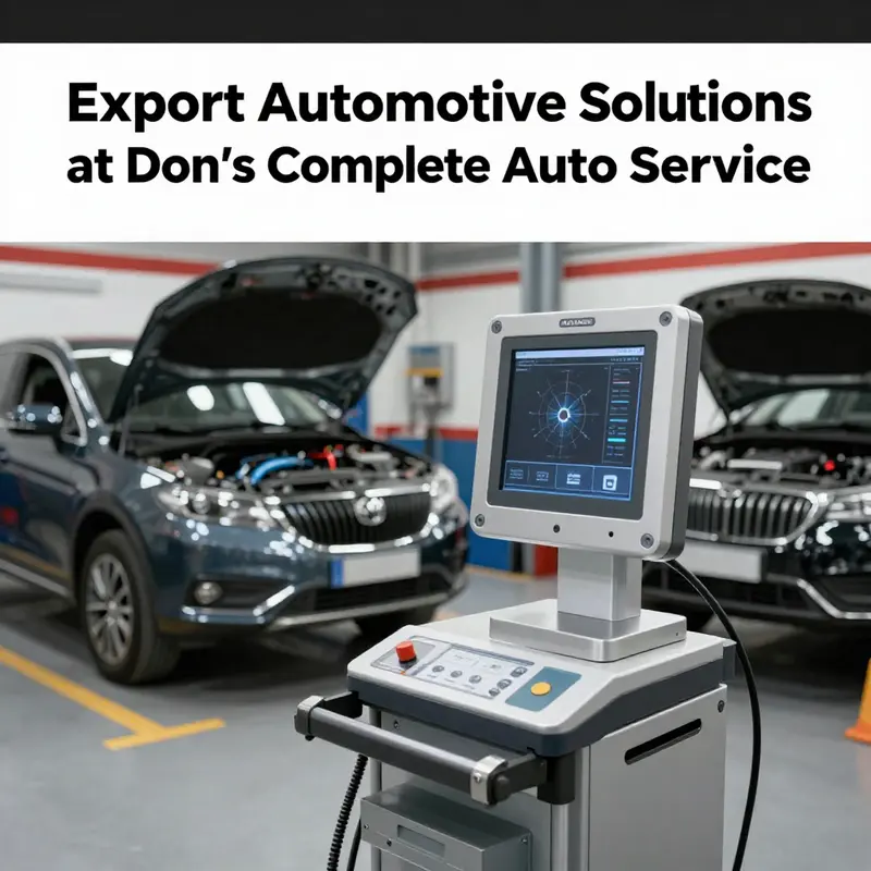 The skilled team at Don’s Complete Auto Service provides a broad range of automotive repair and maintenance services.