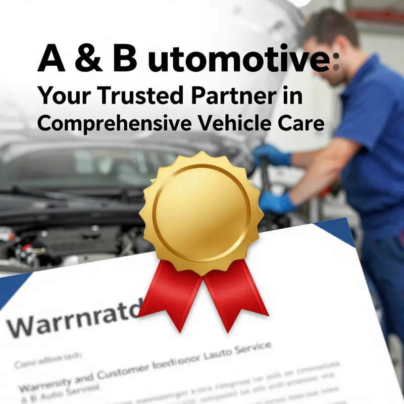 Technicians at A & B Automotive efficiently servicing a range of vehicles, embodying the shop’s comprehensive service approach.
