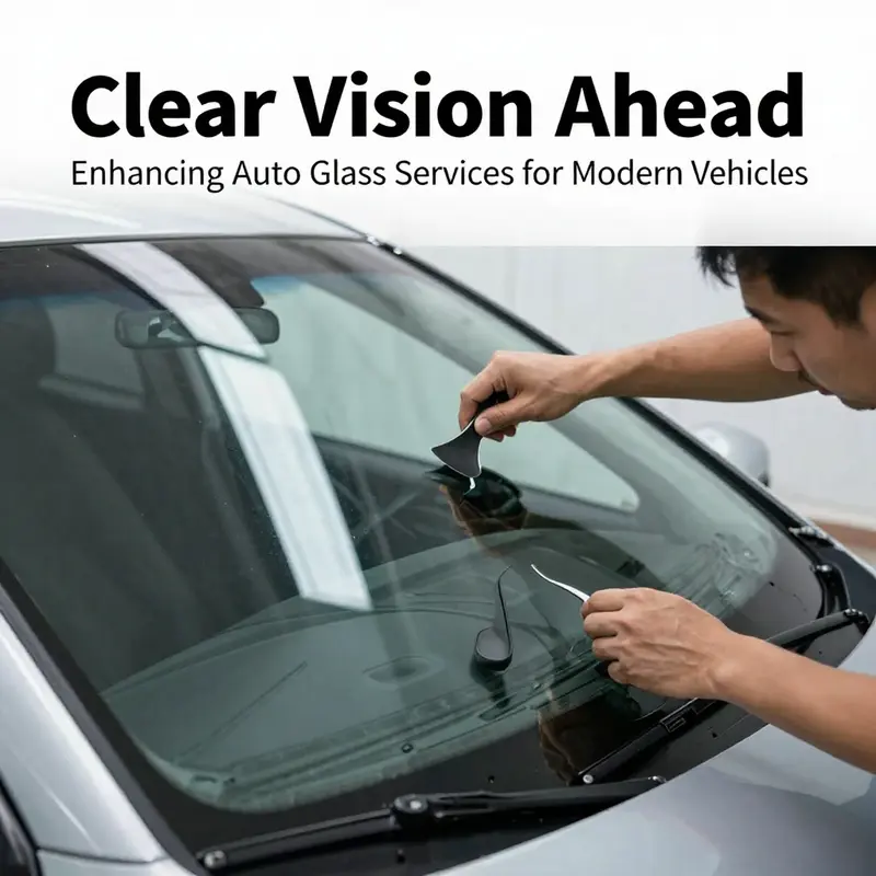Advanced laminated glass showcasing superior strength and clarity for modern vehicles.