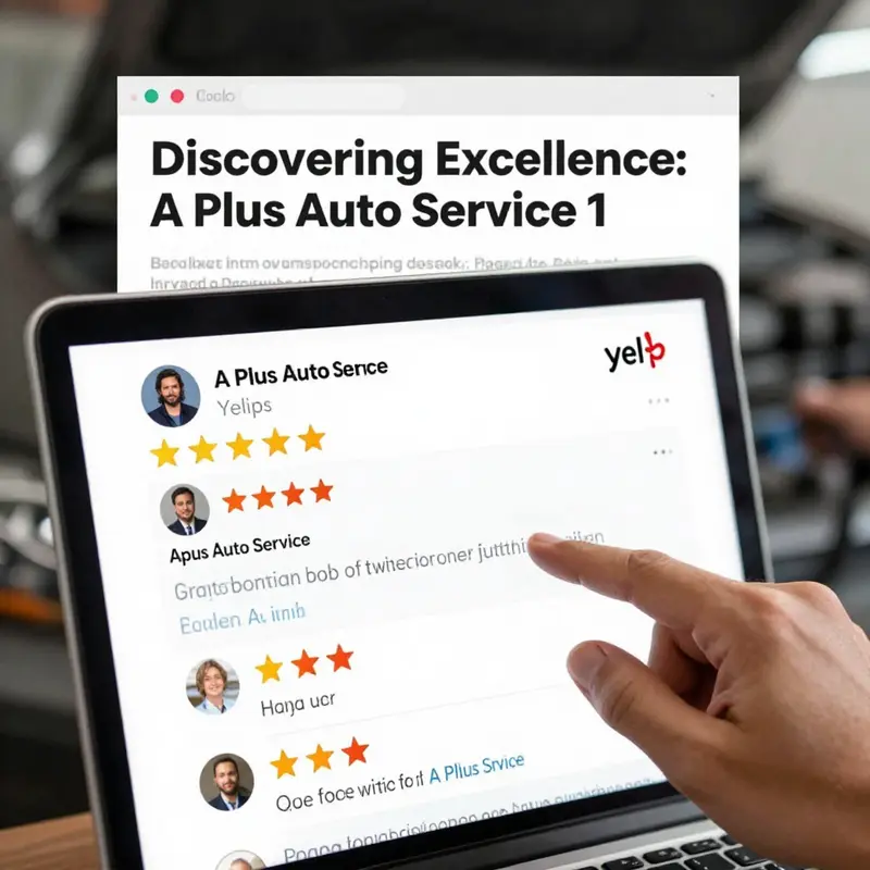 Customers engaged in discussions about their positive service experiences at A Plus Auto Service 1.