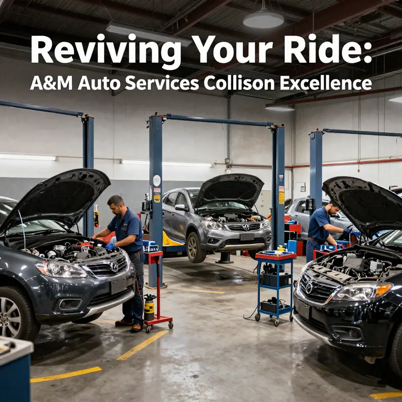A&M Auto Services offers a comprehensive overview of their collision repair services, demonstrating professionalism and expertise.