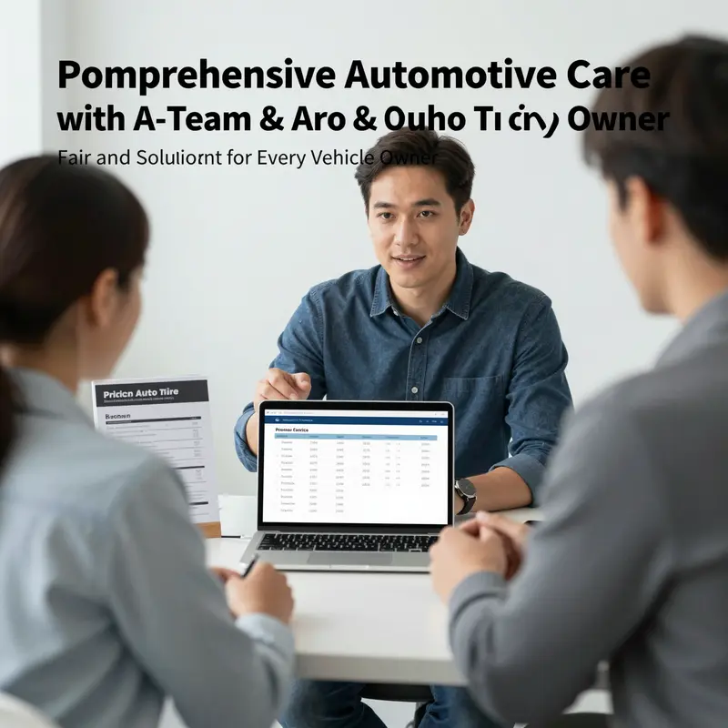 A-Team Tire & Auto technicians delivering expert tire installations and automotive repairs in a fully equipped service center.