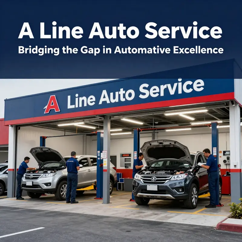 A Line Auto Service center emphasizing professional vehicle maintenance.