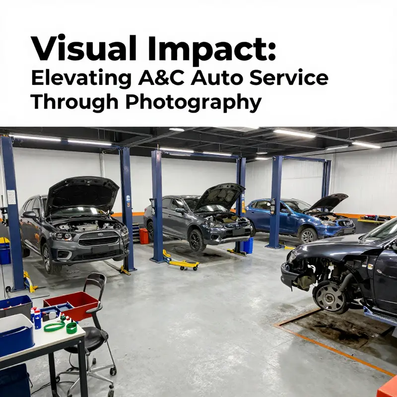 An inviting view of the A&C Auto Service garage, showcasing its professionalism and organized work environment.