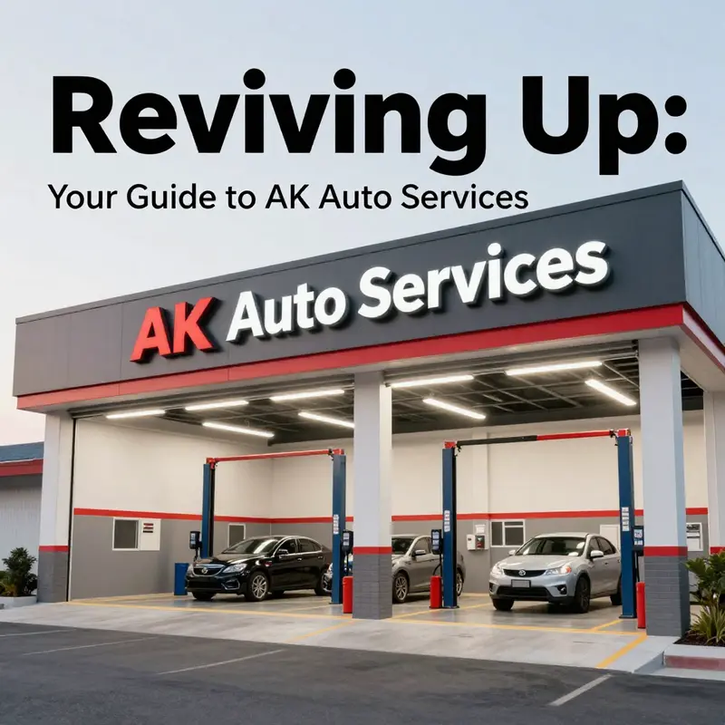 The exterior of AK Auto Services showcases its welcoming atmosphere and high standards of service.