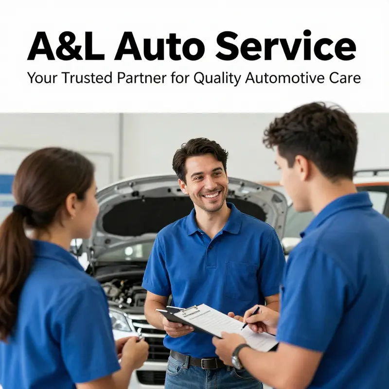 A&L Auto Service’s welcoming exterior invites customers in for top-quality automotive care.