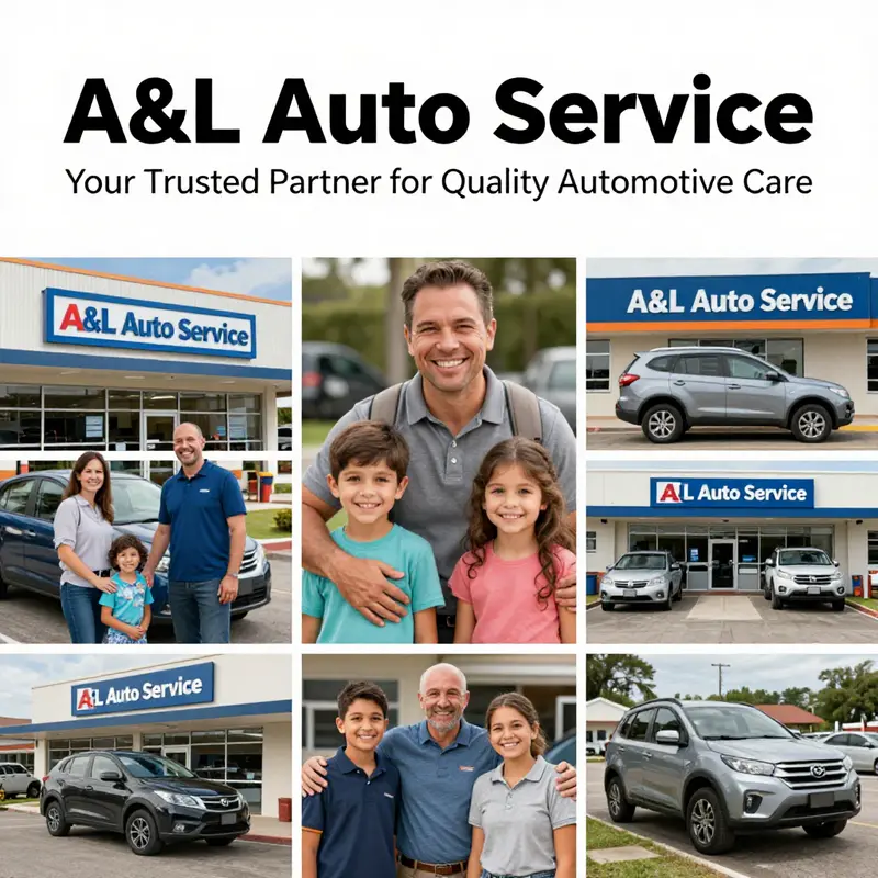 A&L Auto Service’s welcoming exterior invites customers in for top-quality automotive care.