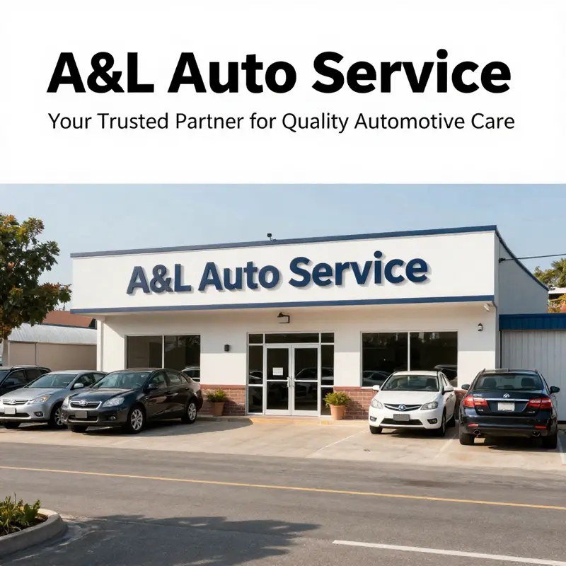 A&L Auto Service’s welcoming exterior invites customers in for top-quality automotive care.