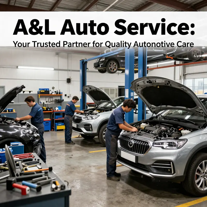 A&L Auto Service’s welcoming exterior invites customers in for top-quality automotive care.