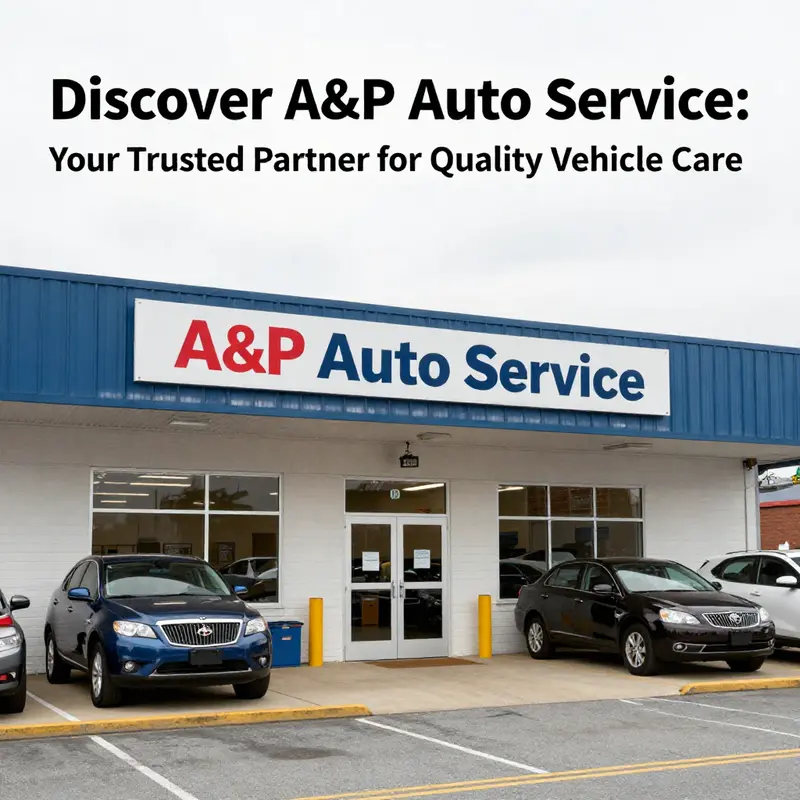 A&P Auto Service welcomes customers with a professional exterior in Leominster, MA.