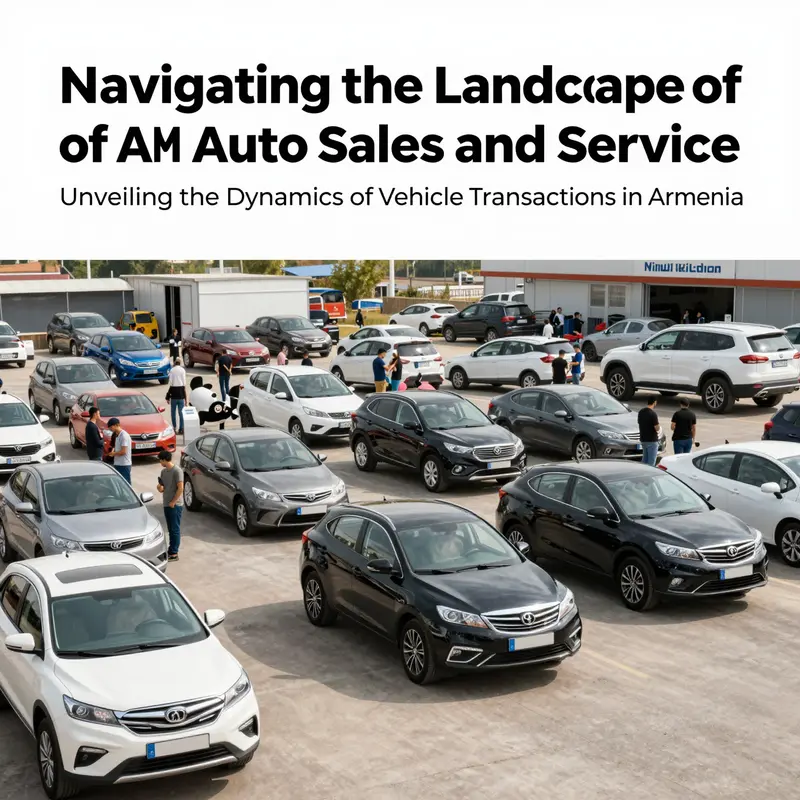 A panoramic view of an auto market illustrating the dynamics of AM auto sales and service.
