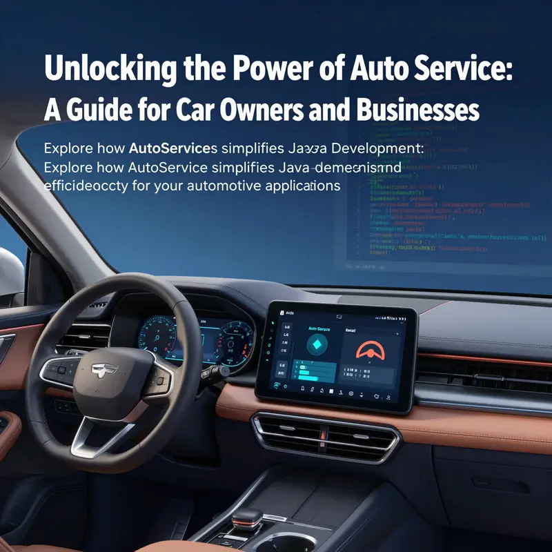 An illustration combining modern automotive technology with software coding elements.