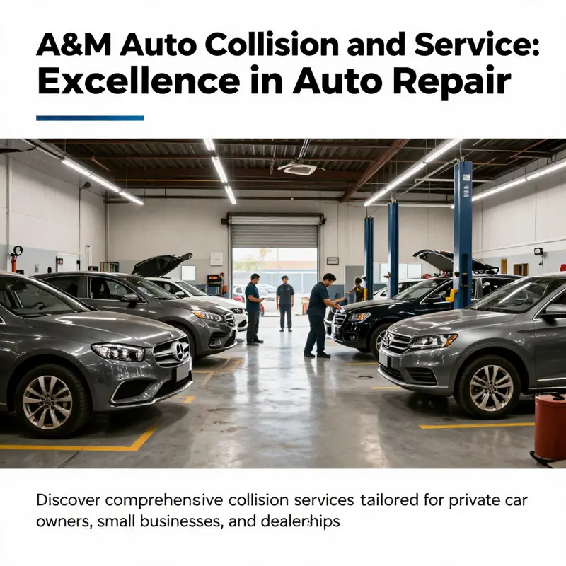 Skilled technicians working on various vehicles in a modern auto repair shop.