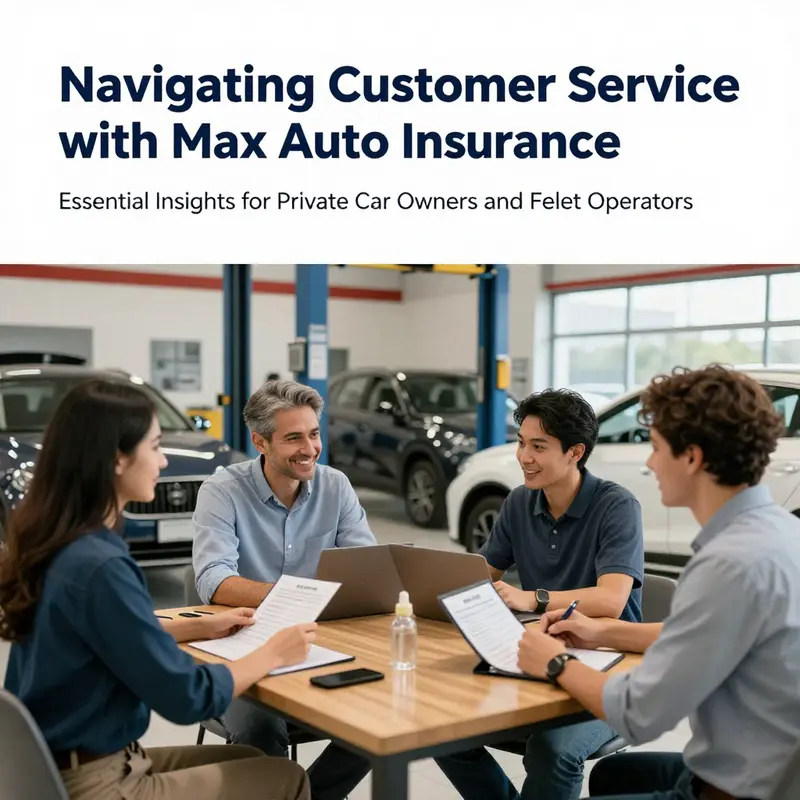 A collage of satisfied customers in various environments showcasing their positive experience with Max Auto Insurance.