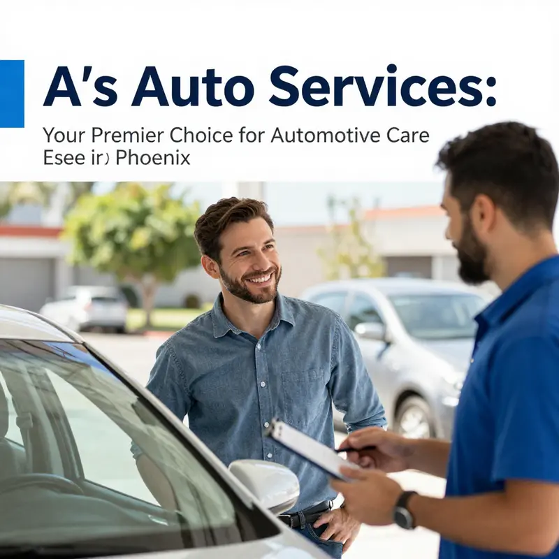 A’s Auto Services: A central hub for automotive care in Phoenix.