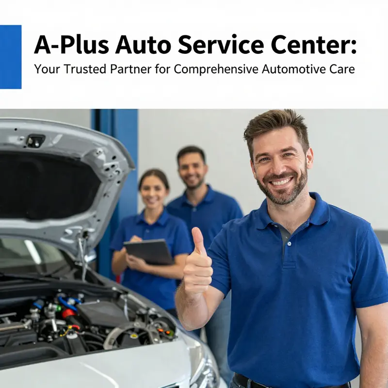 A-Plus Auto Service Center’s skilled technicians provide a range of services for all vehicle types.