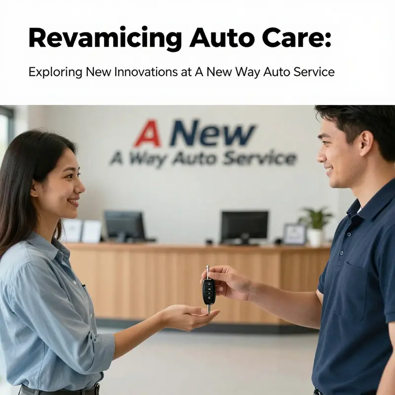 The modern workshop of A New Way Auto Service, showcasing the latest tools and technologies in automotive repair.