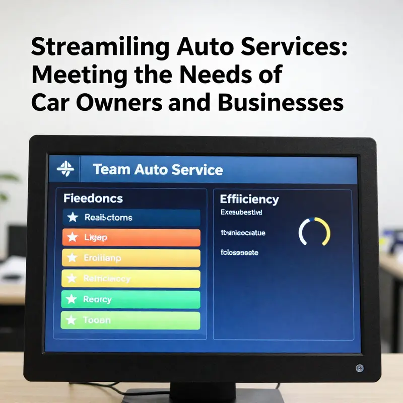 An analytical overview of the Team Auto Service domain and its management.