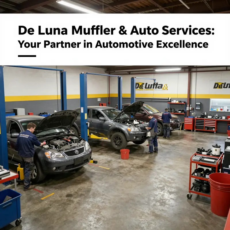 An inside look at the comprehensive services provided by De Luna Muffler & Auto Services.